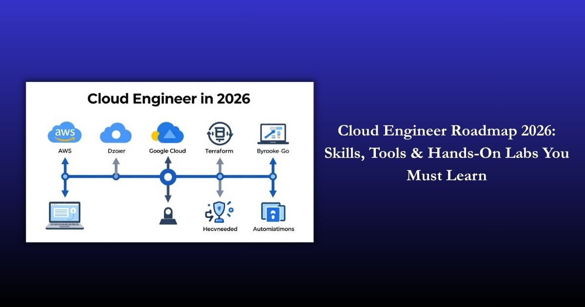 Cloud Engineer Roadmap 2026: Skills, Tools & Hands-On Labs You Must Learn
