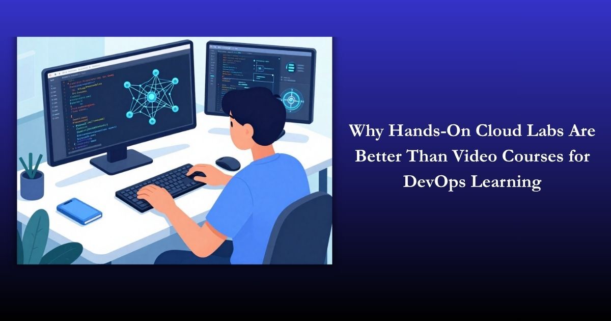 Why Hands-On Cloud Labs Are Better Than Video Courses for DevOps Learning